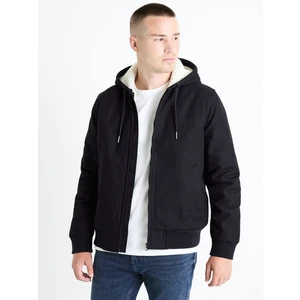 Celio Sherpa Hoodie Jacket Fuhoodie - Men