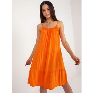 OCH BELLA viscose orange summer dress