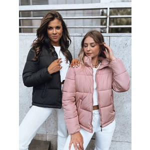 Women's quilted jacket LAROSE pink Dstreet