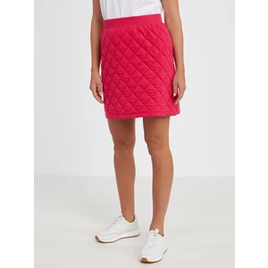 Women's dark pink quilted skirt SAM 73 Imelda