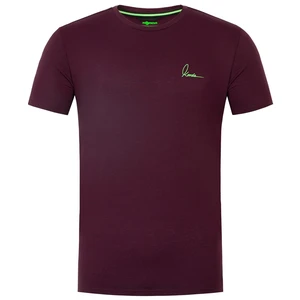 Korda tričko minimal tee burgundy - xxl