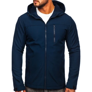 Geacă bleumarin softshell Bolf HM173