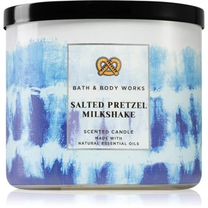 Bath & Body Works Salted Pretzel Milkshake vonná sviečka 411 g