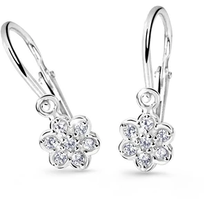 Cutie Jewellery Dětské náušnice z bílého zlata C2746-10-X-2 růžová