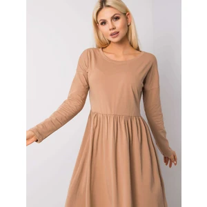 RUE PARIS Camel dress