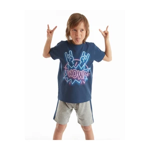 Mushi Wow Rock Boys Shorts Set