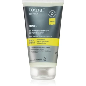 Tołpa Dermo Men Max Effect exfoliačný čistiaci gél pre mužov 150 ml