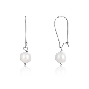 JwL Luxury Pearls Krásne oceľové náušnice s pravými perlami JL0614