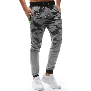 Men's light gray sweatpants Dstreet UX3625