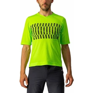 Castelli Trail Tech SS Electric Lime/Dark Lime S