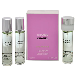 Chanel Chance Eau Fraîche toaletná voda pre ženy 3x20 ml