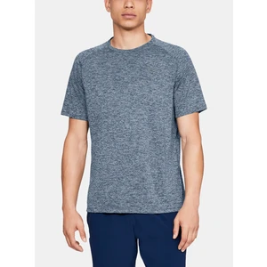 Pánské triko Under Armour Tech SS Tee 2.0  Academy  S