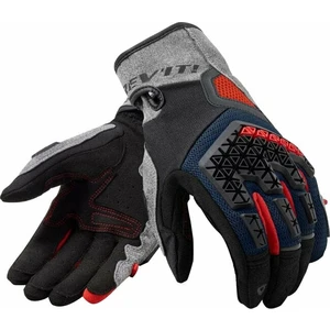 Rev'it! Gloves Mangrove Silver/Blue 2XL Guanti da moto