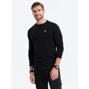 Ombre Men's unprinted longsleeve - black