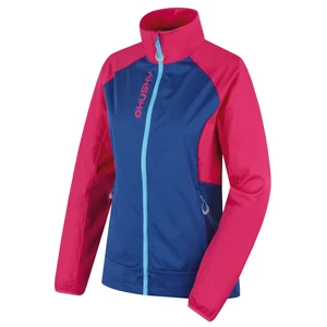 Women's softshell jacket HUSKY Suli L pink/blue