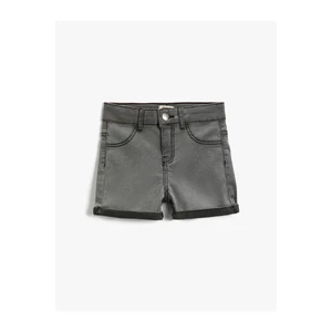 Koton Basic Denim Shorts Cotton