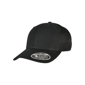 110 Structured Canvas Trucker Black