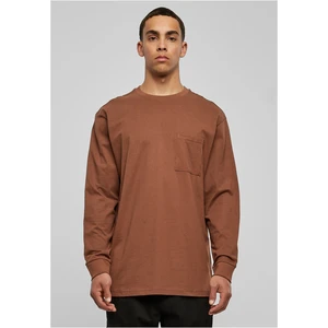 Heavy Oversized Pocket Longsleeve Bark