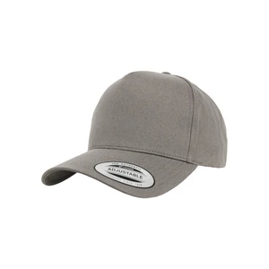 5-Panel Curved Classic Snapback Grey