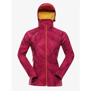 Women's softshell jacket ALPINE PRO HOORA cabaret variant pa