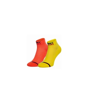 Tommy Jeans Socks - TH UNI TJ QUARTER 2P multicolor