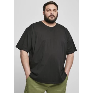 Curved Oversized T-Shirt Made of Organic Cotton Black