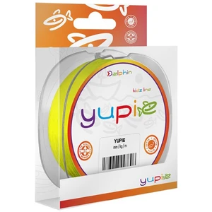 Delphin vlasec yupie fluo žlutý 300 m - 0,25 mm 5,5 kg