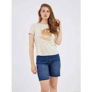 Beige Women's T-Shirt ONLY Free - Women