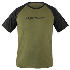 Korum tričko dri-active short sleeve - s