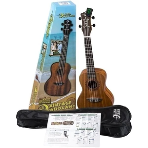 Luna Vintage Konzert-Ukulele Natural