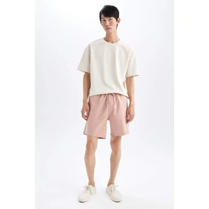 DEFACTO Slim Fit Cropped Hem Shorts