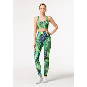 Bittersweet Paris Woman's Tropical High Waist Leggings CPW-HL-PR BSP184