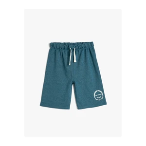 Koton Shorts - Blue - Normal Waist