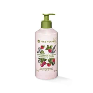 Yves Rocher Raspberry & Mint energizujúce telové mlieko 390 ml