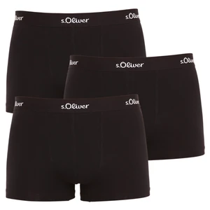 3PACK men's boxers S.Oliver black (JH-34B-31395507)