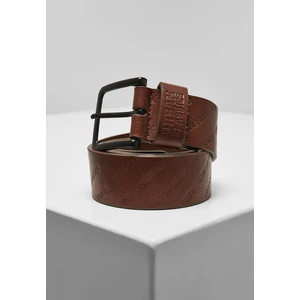 Allover Logo Belt Cognacbrown