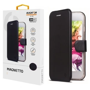 Flipové pouzdro ALIGATOR Magnetto pro Vivo Y72 (5G), černá