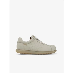 Cream Men's Leather Sneakers Camper Paviplus - Men