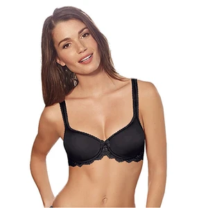 PLAYTEX FLOWER ELEGANCE SPACER SOFT CUP BRA - Women's bra without bones - black