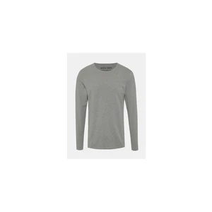 Sivé basic tričko s dlhým rukávom Jack & Jones Basic