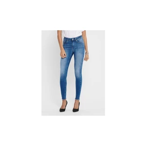 Blue Shortened Skinny Fit Jeans ONLY Blush - Women