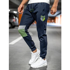 Pantaloni de training bleumarin Bolf K10122