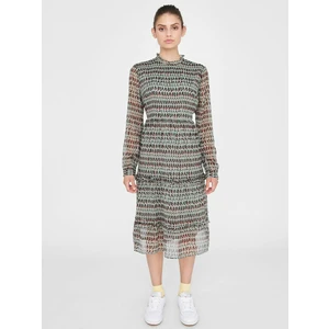 Green patterned dress Noisy May Ena - Women