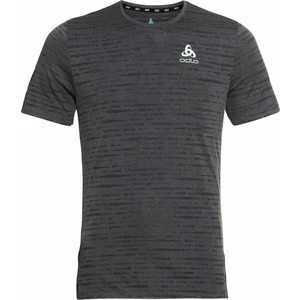 Odlo Zeroweight Engineered Chill-Tec Mens T-Shirt Black Melange S