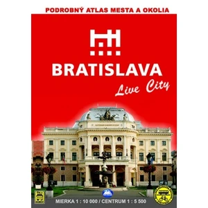 Bratislava a okolie 1:10 000