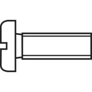 Šrouby s válcovou hlavou TOOLCRAFT 828786, N/A, M1.4, 10 mm, ocel, 20 ks