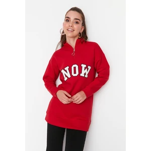 Trendyol Sweatshirt - Red - Regular fit