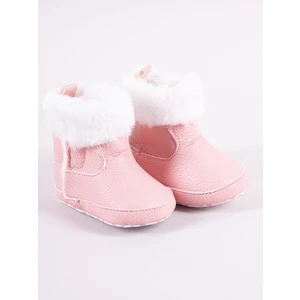 Lányka csizma Yoclub Yoclub_Velcro_Strappy_Girls'_Boots_OBO-0185G-0500_Pink