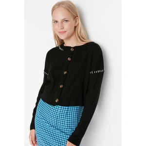 Trendyol Cardigan - Black - Regular fit