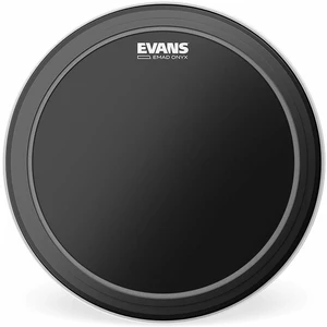 Evans BD22EMADONX EMAD Onyx Coated 22" Peaux de frappe